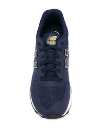 Baskets basses bleu marine New Balance