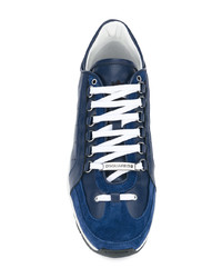 Baskets basses bleu marine DSQUARED2