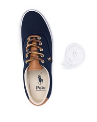 Baskets basses bleu marine Polo Ralph Lauren