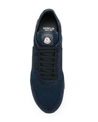 Baskets basses bleu marine Moncler