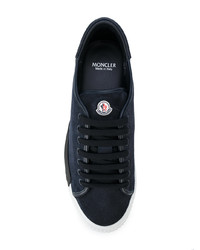 Baskets basses bleu marine Moncler