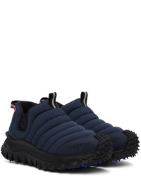 Baskets basses bleu marine Moncler