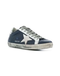 Baskets basses bleu marine Golden Goose Deluxe Brand