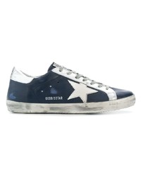 Baskets basses bleu marine Golden Goose Deluxe Brand