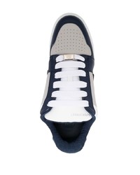 Baskets basses bleu marine Philipp Plein