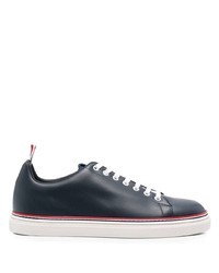 Baskets basses bleu marine Thom Browne