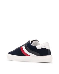 Baskets basses bleu marine Moncler