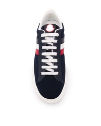 Baskets basses bleu marine Moncler