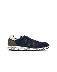 Baskets basses bleu marine White Premiata