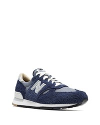 Baskets basses bleu marine New Balance