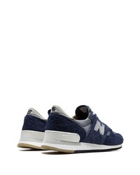 Baskets basses bleu marine New Balance