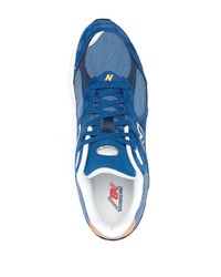 Baskets basses bleues New Balance