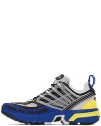 Baskets basses bleues Salomon