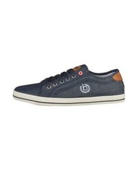 Baskets basses bleues Bugatti