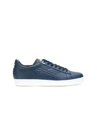 Baskets basses bleues Ea7 Emporio Armani