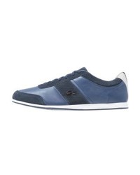 Baskets basses bleues Lacoste