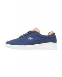 Baskets basses bleues Lacoste