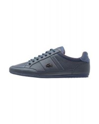 Baskets basses bleues Lacoste