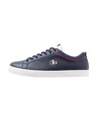 Baskets basses bleues Lacoste