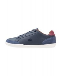 Baskets basses bleues Lacoste