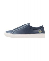 Baskets basses bleues Lacoste
