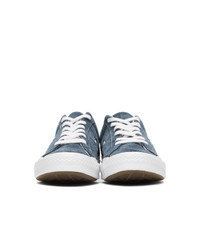 Baskets basses bleues Converse