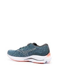 Baskets basses bleues Mizuno