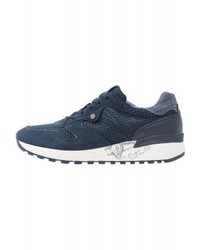 Baskets basses bleues Wrangler