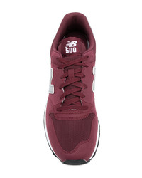 Baskets basses bordeaux New Balance