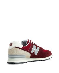 Baskets basses bordeaux New Balance