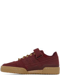 Baskets basses bordeaux adidas Originals