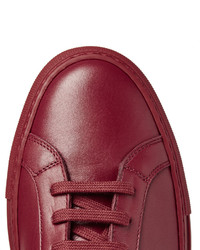 Baskets basses bordeaux Common Projects