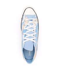 Baskets basses camouflage bleu clair Converse