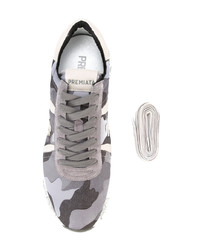 Baskets basses camouflage grises Premiata