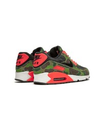 Baskets basses camouflage multicolores Nike