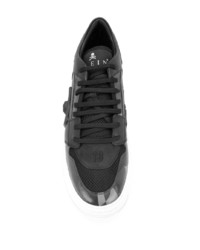 Baskets basses camouflage noires Philipp Plein