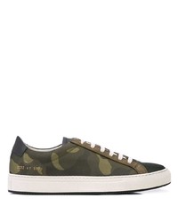Baskets basses camouflage olive Common Projects