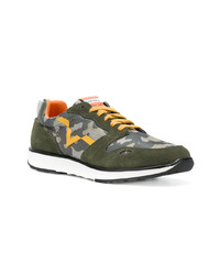 Baskets basses camouflage olive Diesel