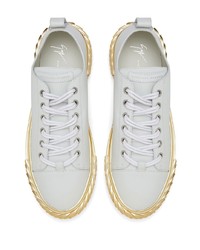 Baskets basses en caoutchouc blanches Giuseppe Zanotti