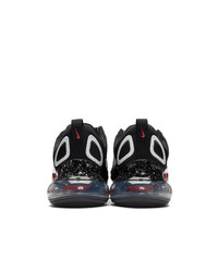 Baskets basses en caoutchouc noires Nike