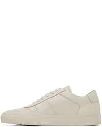 Baskets basses en cuir beiges Common Projects