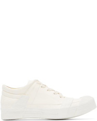 Baskets basses en cuir beiges Boris Bidjan Saberi