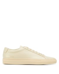 Baskets basses en cuir beiges Common Projects