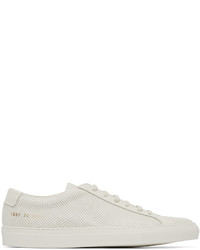 Baskets basses en cuir beiges Common Projects