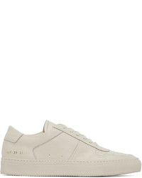 Baskets basses en cuir beiges Common Projects