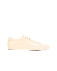 Baskets basses en cuir beiges Common Projects