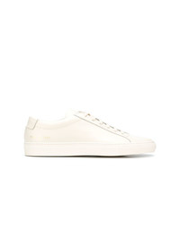 Baskets basses en cuir beiges Common Projects