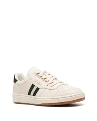 Baskets basses en cuir beiges Polo Ralph Lauren