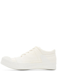 Baskets basses en cuir beiges Boris Bidjan Saberi