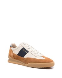 Baskets basses en cuir beiges PS Paul Smith